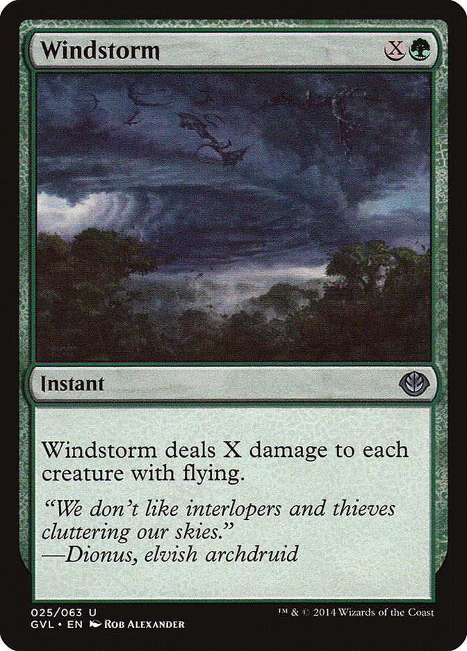 Windstorm (Garruk vs. Liliana) [Duel Decks Anthology] | Gate City Games LLC