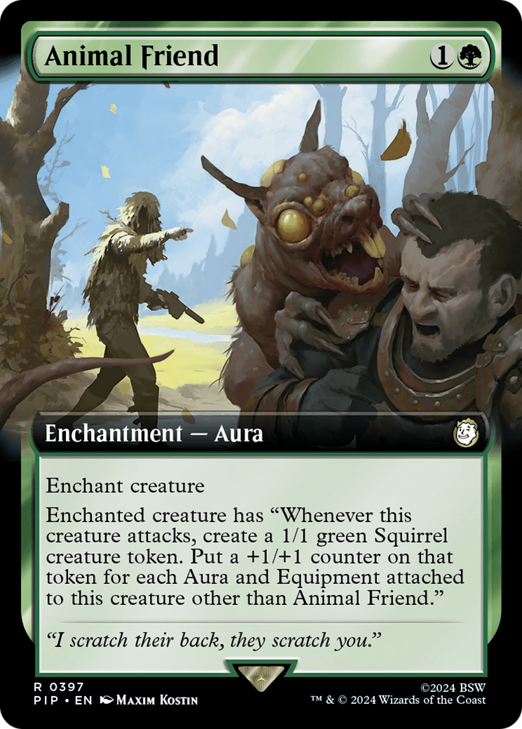 Animal Friend (Extended Art) [Fallout] | Gate City Games LLC