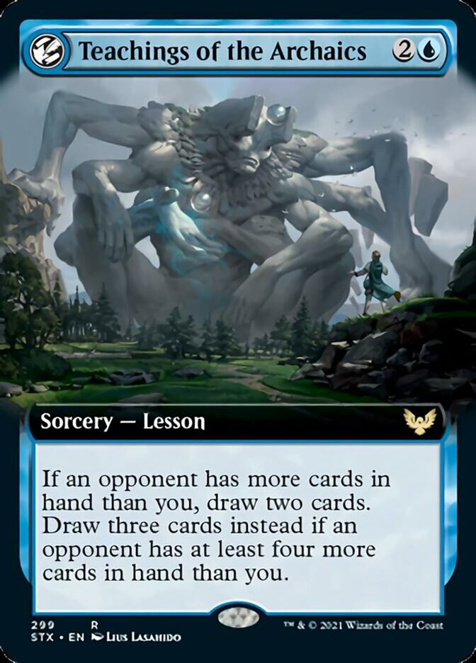 Teachings of the Archaics (Extended Art) [Strixhaven: School of Mages] | Gate City Games LLC