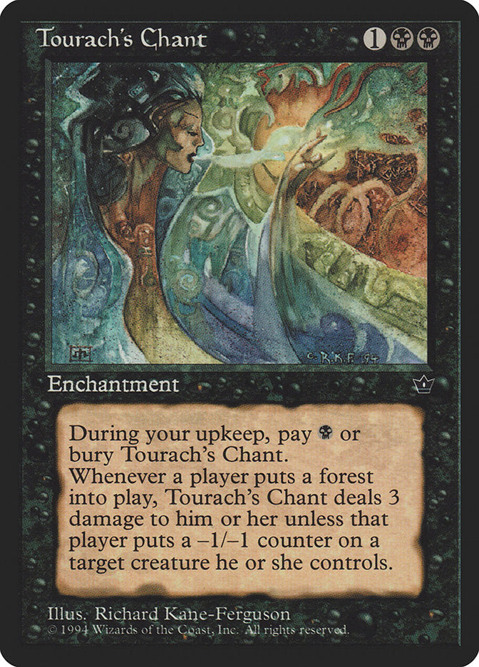 Tourach's Chant [Fallen Empires] | Gate City Games LLC