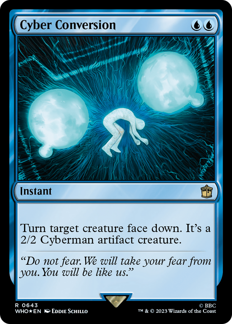 Cyber Conversion (Surge Foil) [Doctor Who] | Gate City Games LLC