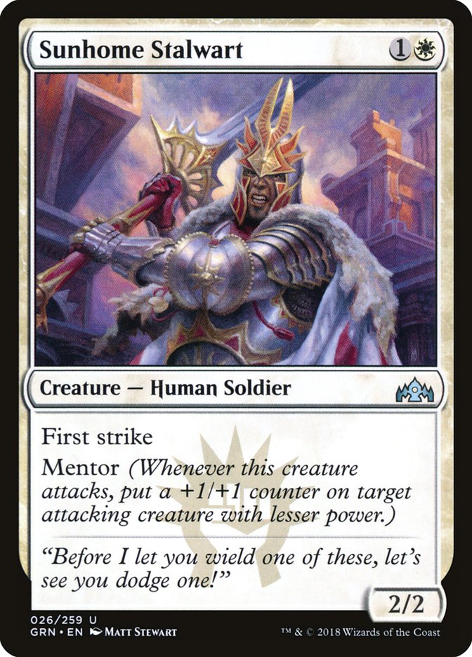 Sunhome Stalwart [Guilds of Ravnica] | Gate City Games LLC