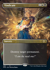 Vindicate (Borderless Alternate Art) [Modern Horizons 2] | Gate City Games LLC