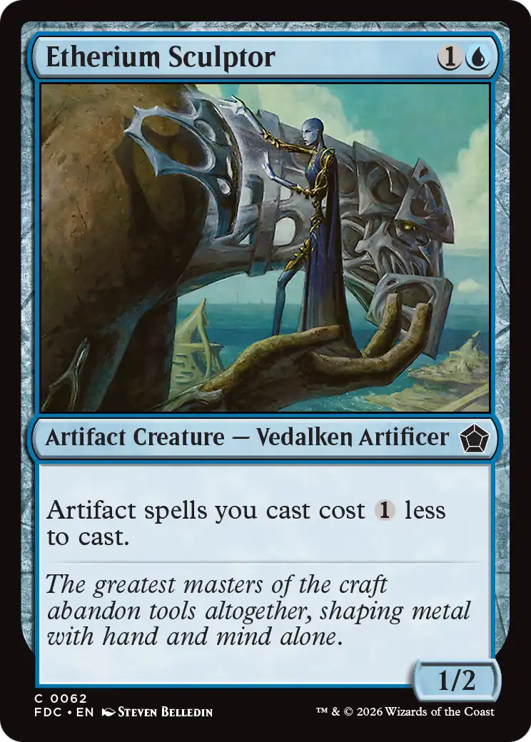 Etherium Sculptor [Foundations Commander] | Gate City Games LLC