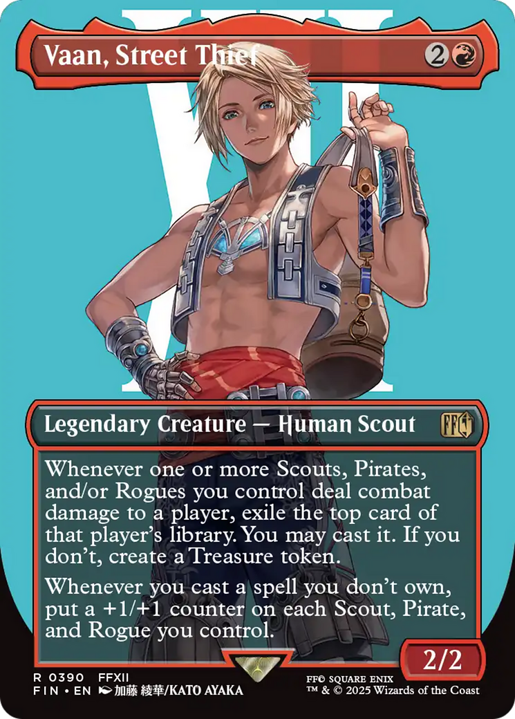 Vaan, Street Thief (Borderless) [FINAL FANTASY] | Gate City Games LLC