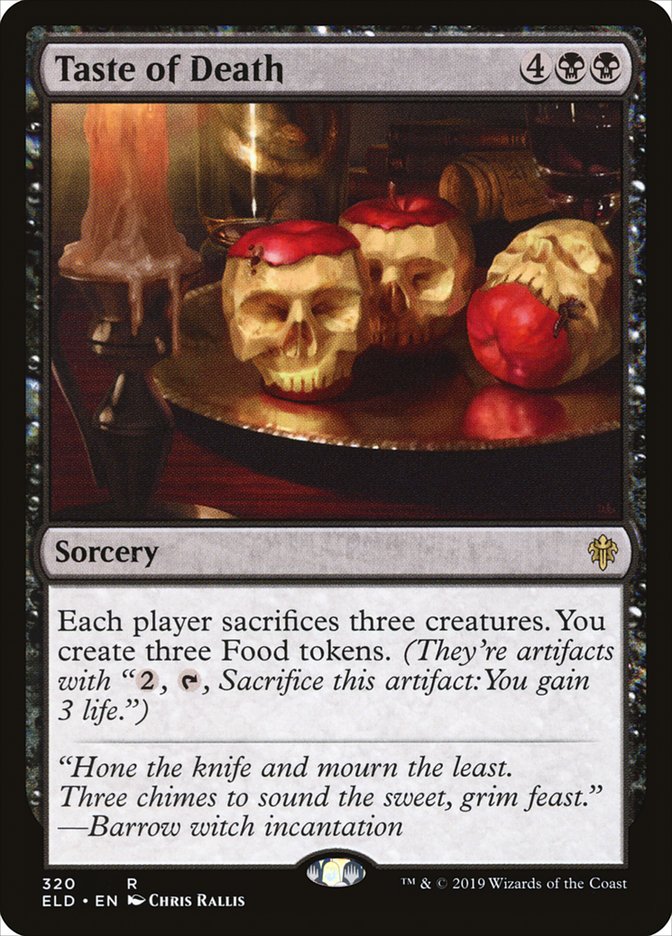 Taste of Death [Throne of Eldraine] | Gate City Games LLC