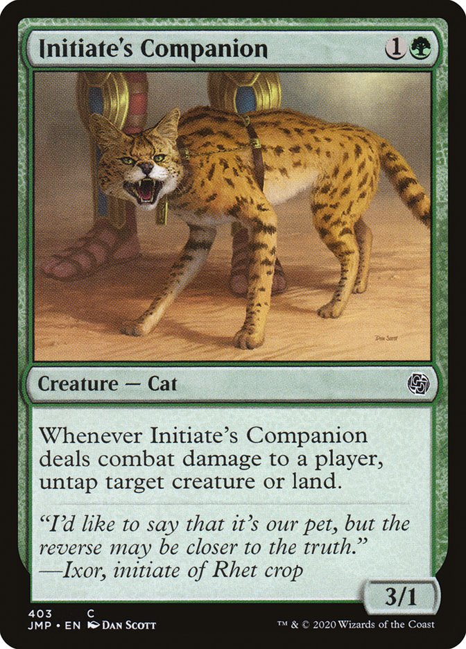 Initiate's Companion [Jumpstart] | Gate City Games LLC
