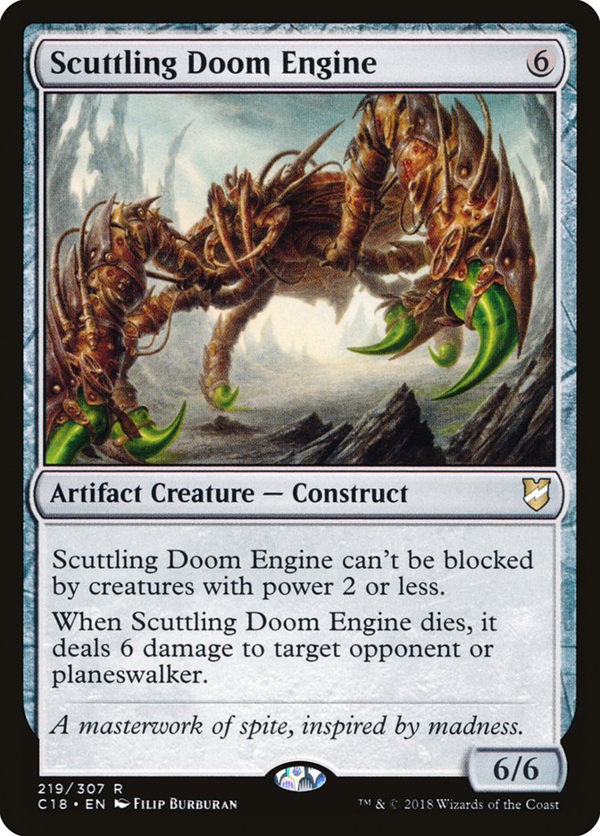 Scuttling Doom Engine [Commander 2018] | Gate City Games LLC
