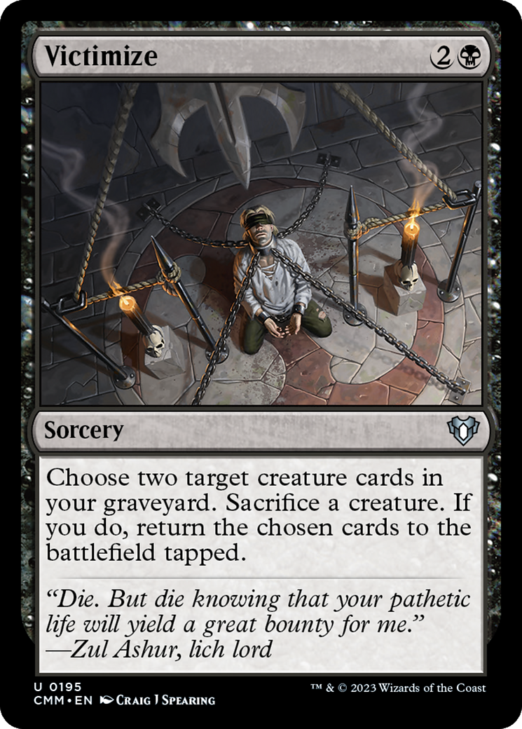 Victimize [Commander Masters] | Gate City Games LLC