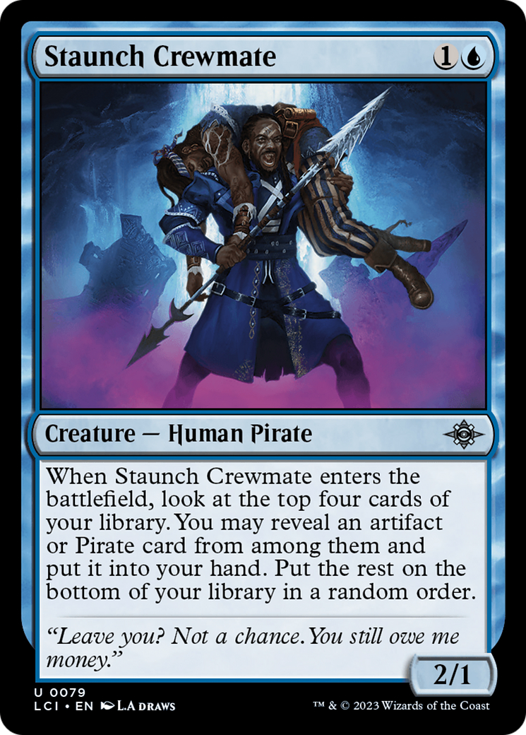 Staunch Crewmate [The Lost Caverns of Ixalan] | Gate City Games LLC