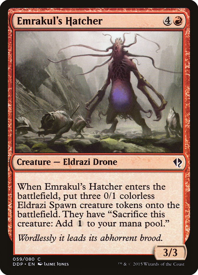 Emrakul's Hatcher [Duel Decks: Zendikar vs. Eldrazi] | Gate City Games LLC