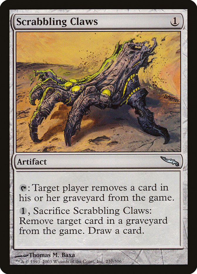 Scrabbling Claws [Mirrodin] | Gate City Games LLC