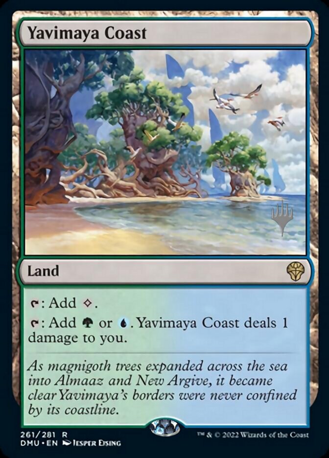 Yavimaya Coast (Promo Pack) [Dominaria United Promos] | Gate City Games LLC