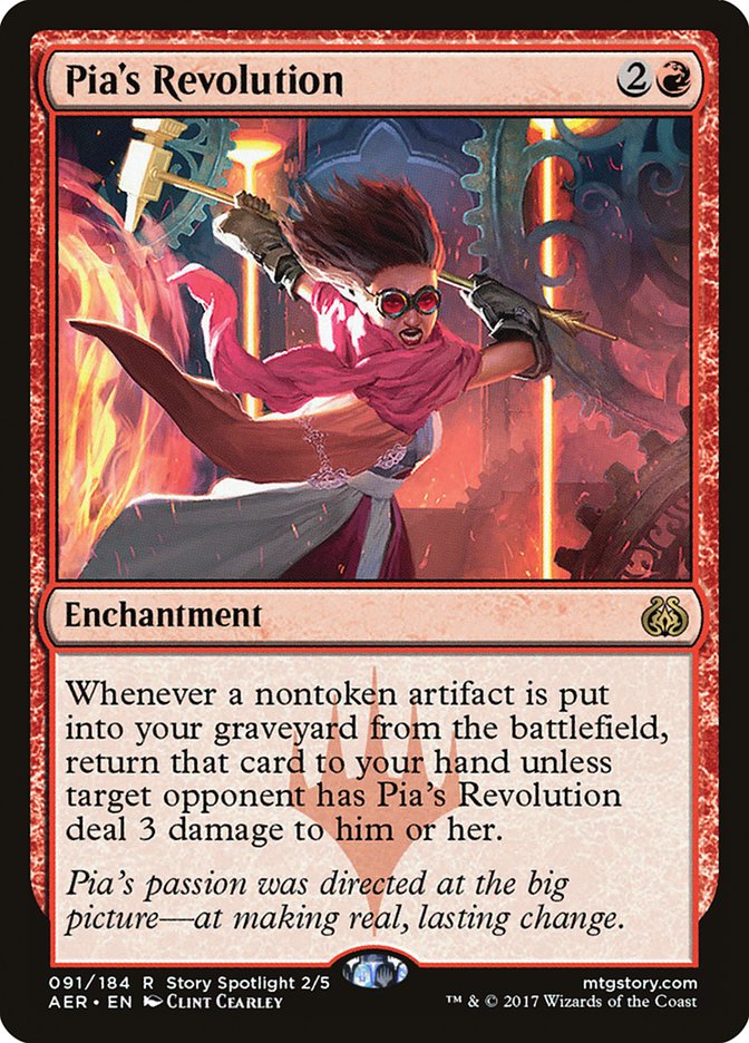 Pia's Revolution [Aether Revolt] | Gate City Games LLC