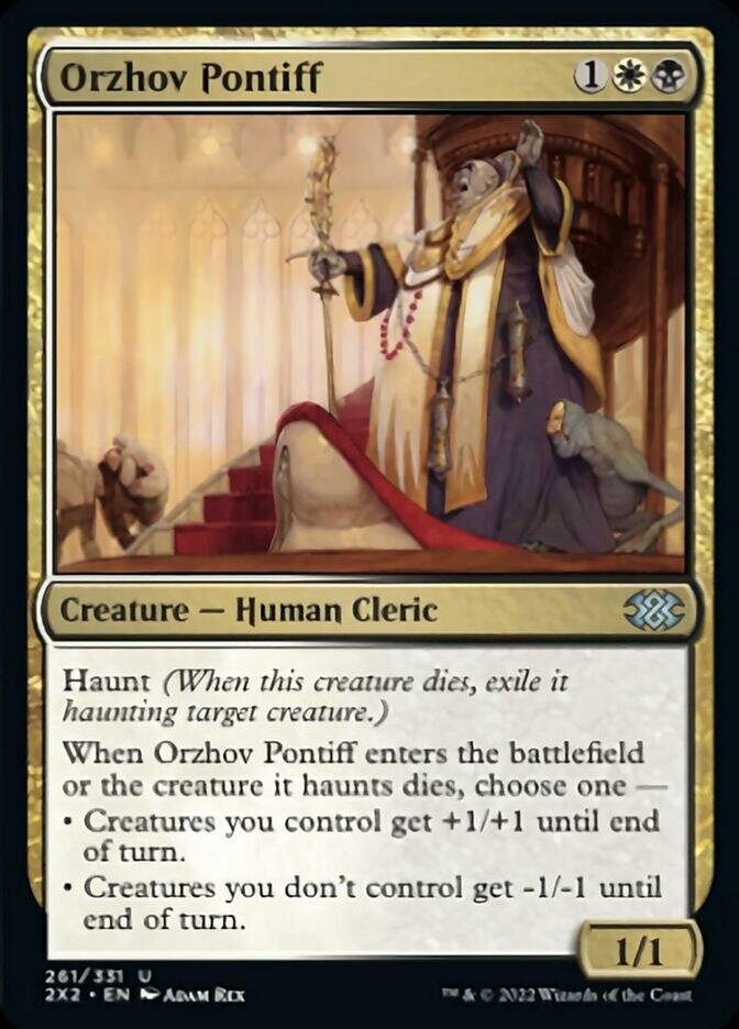 Orzhov Pontiff [Double Masters 2022] | Gate City Games LLC