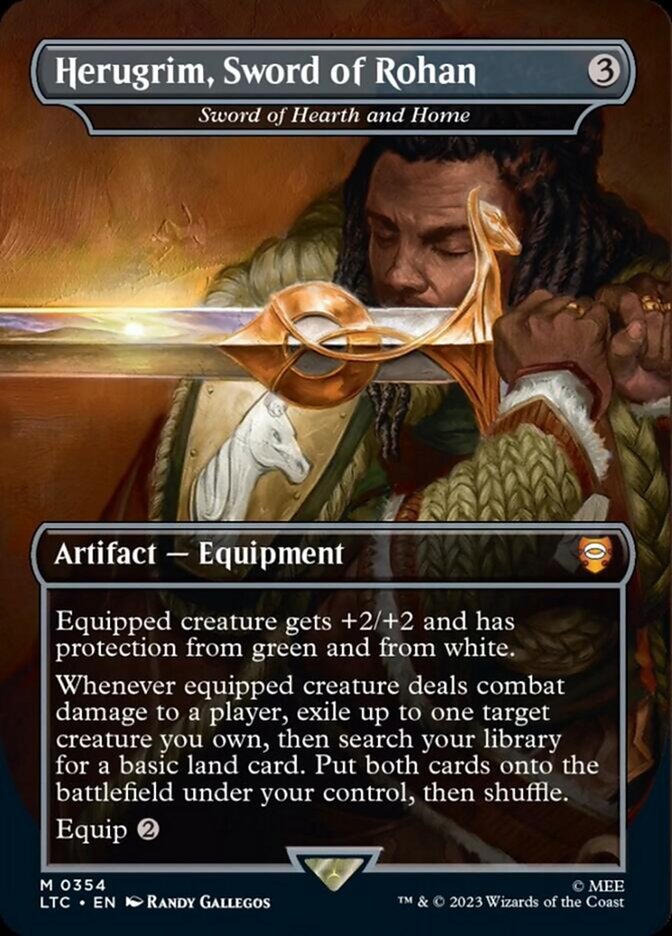 Herugrim, Sword of Rohan - Sword of Hearth and Home [The Lord of the Rings: Tales of Middle-Earth Commander] | Gate City Games LLC