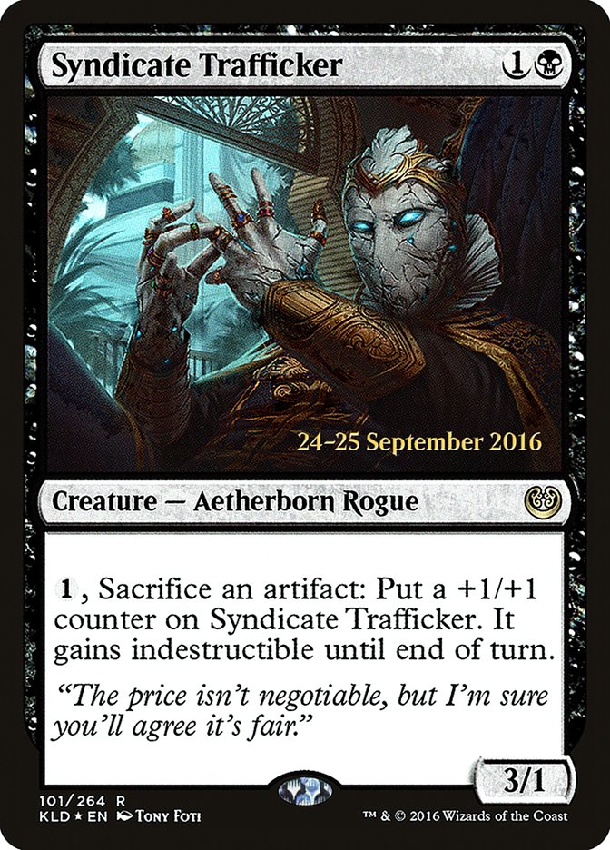 Syndicate Trafficker [Kaladesh Prerelease Promos] | Gate City Games LLC