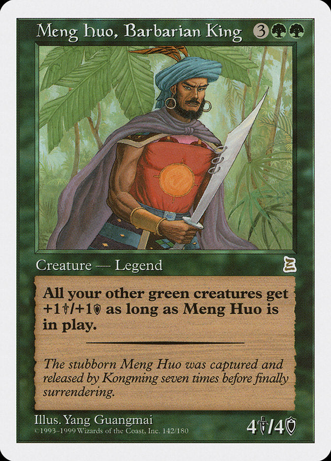 Meng Huo, Barbarian King [Portal Three Kingdoms] | Gate City Games LLC