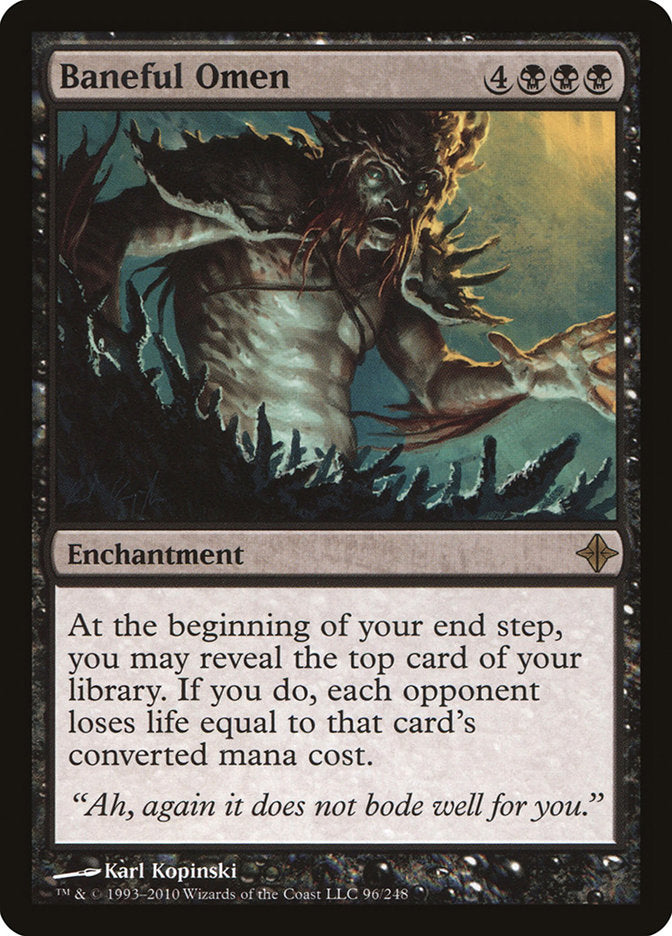 Baneful Omen [Rise of the Eldrazi] | Gate City Games LLC