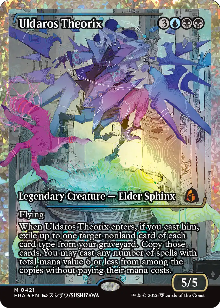 Uldaros Theorix (Showcase) (Fracture Foil) (0421) [Reality Fracture] | Gate City Games LLC