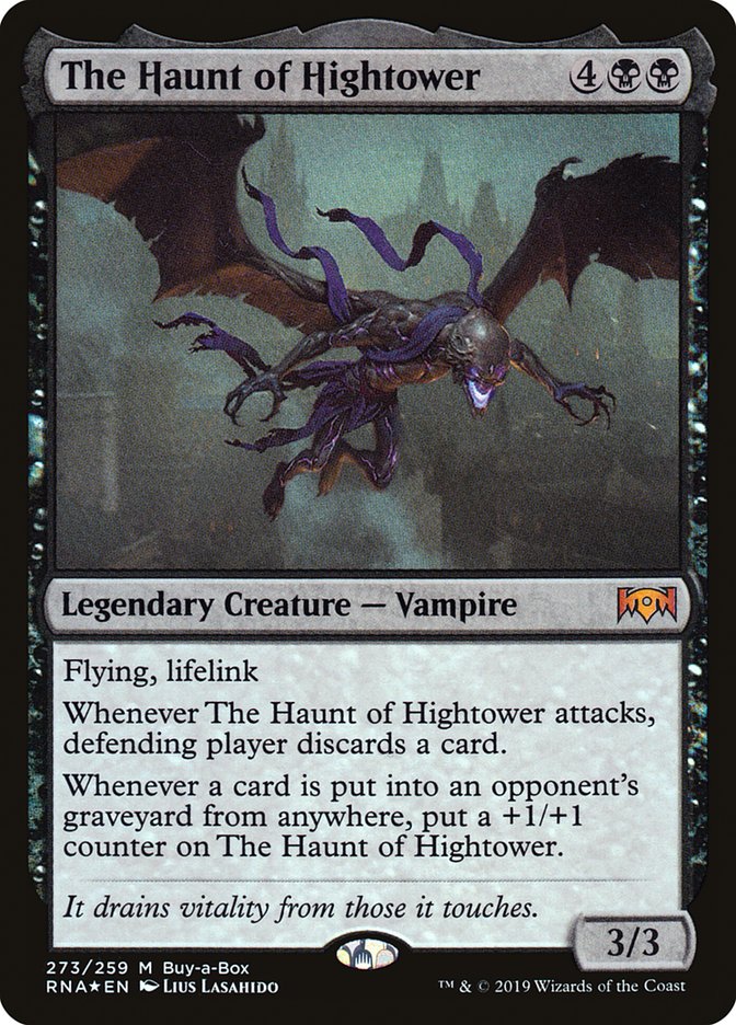 The Haunt of Hightower (Buy-A-Box) [Ravnica Allegiance] | Gate City Games LLC