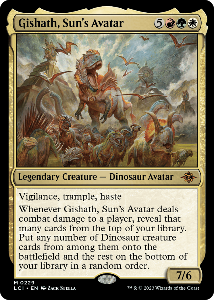 Gishath, Sun's Avatar [The Lost Caverns of Ixalan] | Gate City Games LLC