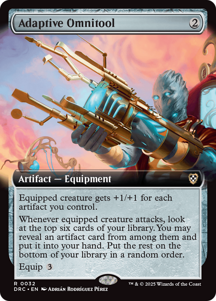 Adaptive Omnitool (Extended Art) [Aetherdrift Commander] | Gate City Games LLC