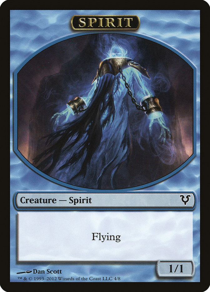 Spirit Token (4/8) [Avacyn Restored Tokens] | Gate City Games LLC