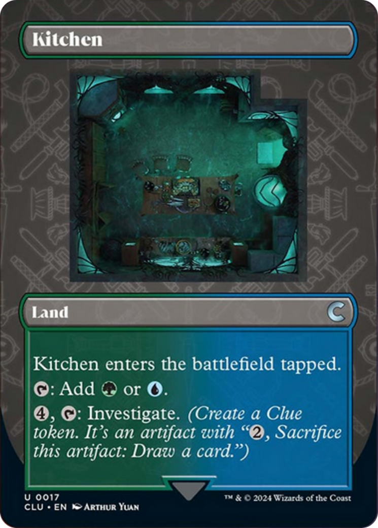 Kitchen (Borderless) [Ravnica: Clue Edition] | Gate City Games LLC