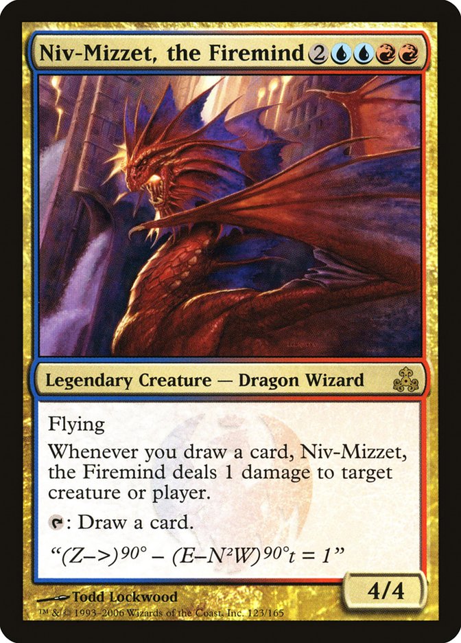 Niv-Mizzet, the Firemind [Guildpact] | Gate City Games LLC