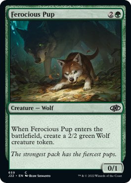 Ferocious Pup [Jumpstart 2022] | Gate City Games LLC