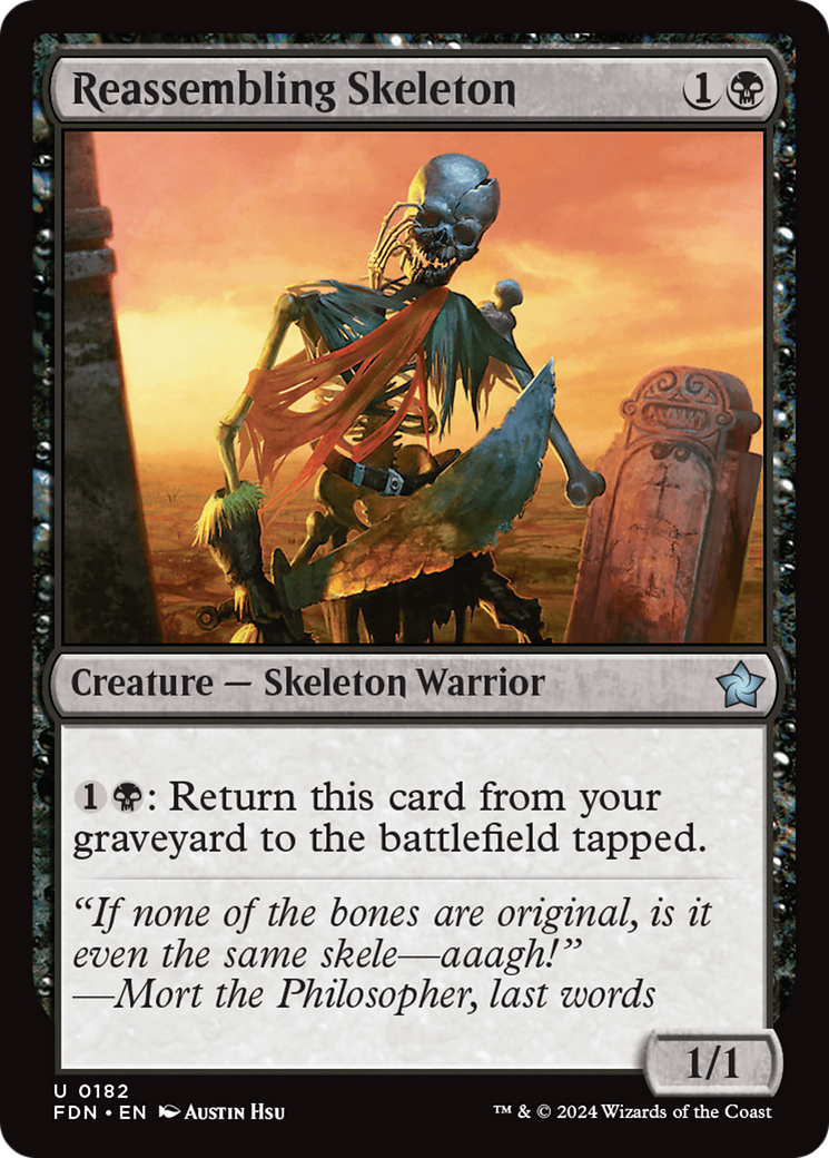 Reassembling Skeleton [Foundations] | Gate City Games LLC
