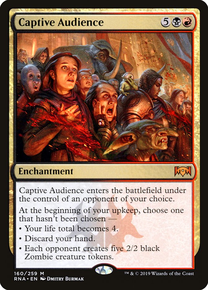 Captive Audience [Ravnica Allegiance] | Gate City Games LLC
