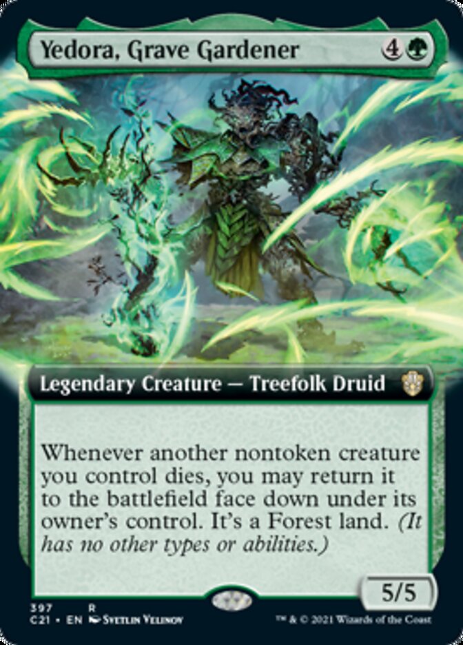 Yedora, Grave Gardener (Extended Art) [Commander 2021] | Gate City Games LLC
