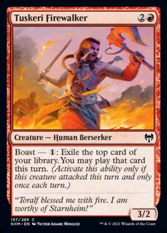 Tuskeri Firewalker [Kaldheim] | Gate City Games LLC