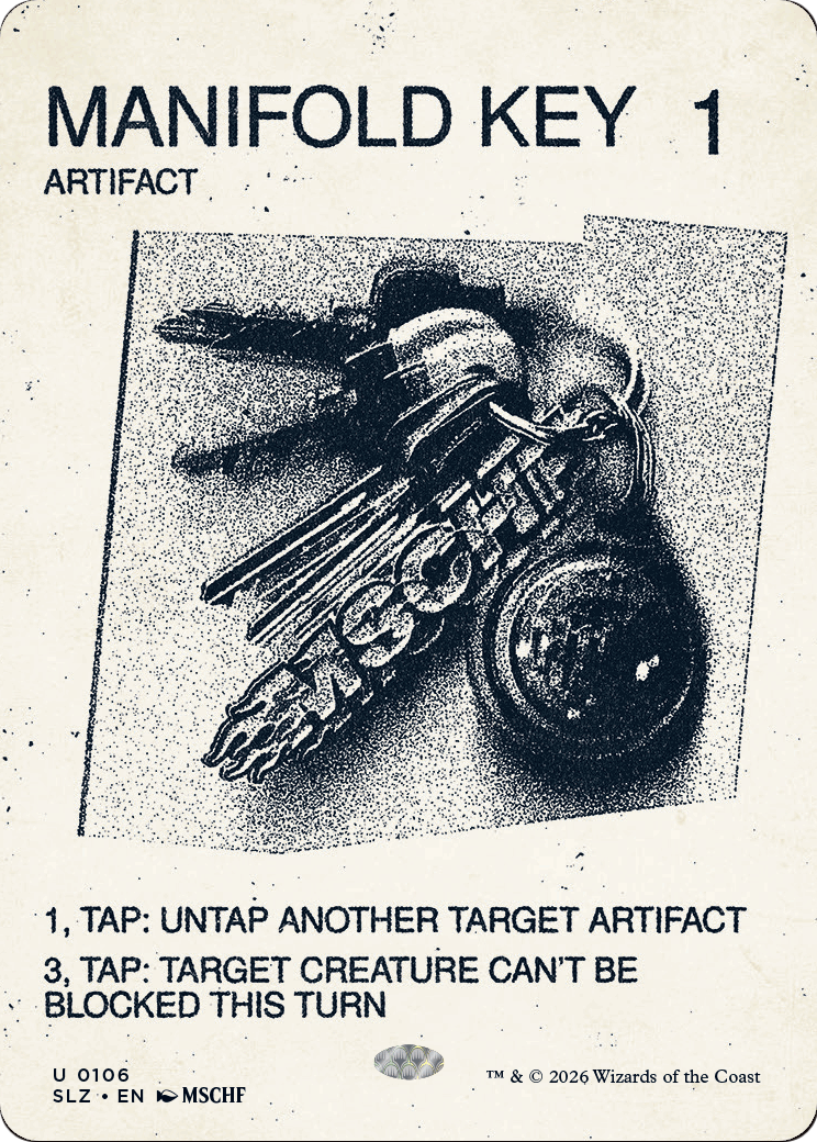Manifold Key (0106) [Secret Lair x MSCHF: The Zeta Set] | Gate City Games LLC