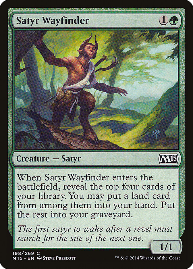 Satyr Wayfinder [Magic 2015] | Gate City Games LLC