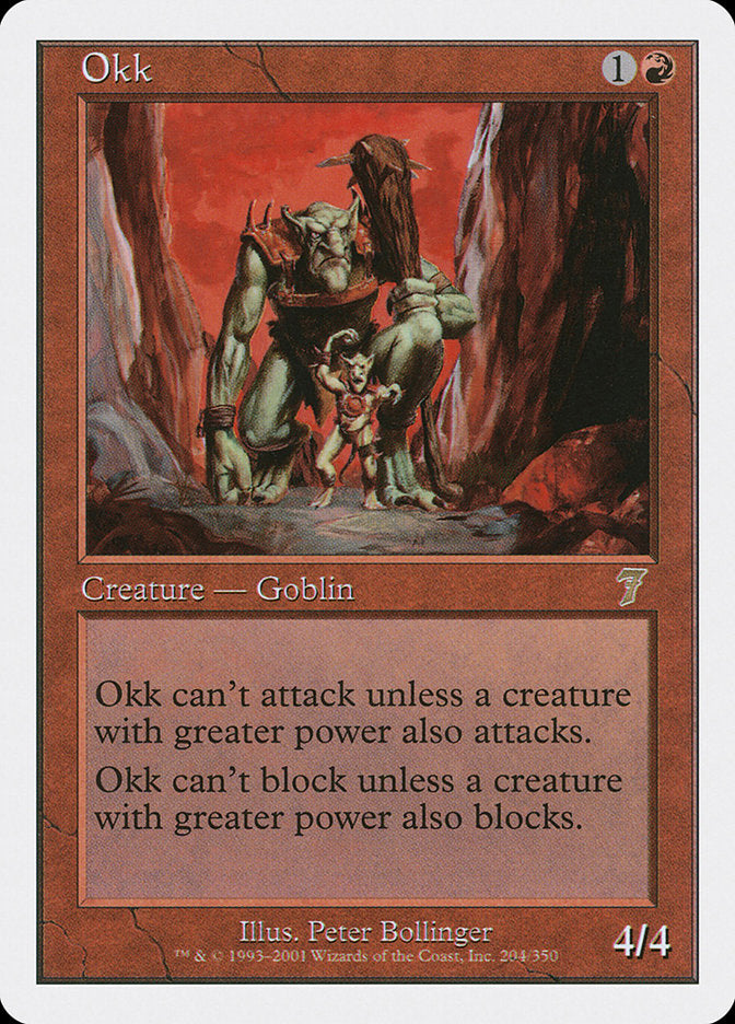 Okk [Seventh Edition] | Gate City Games LLC