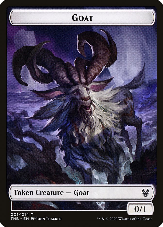 Goat Token [Theros Beyond Death Tokens] | Gate City Games LLC