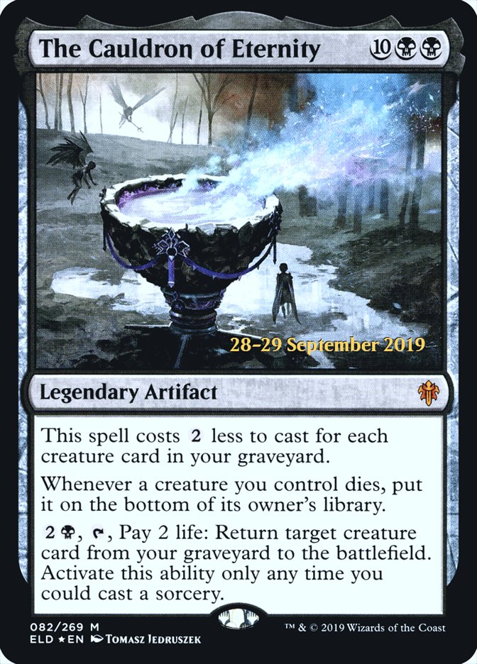 The Cauldron of Eternity [Throne of Eldraine Prerelease Promos] | Gate City Games LLC
