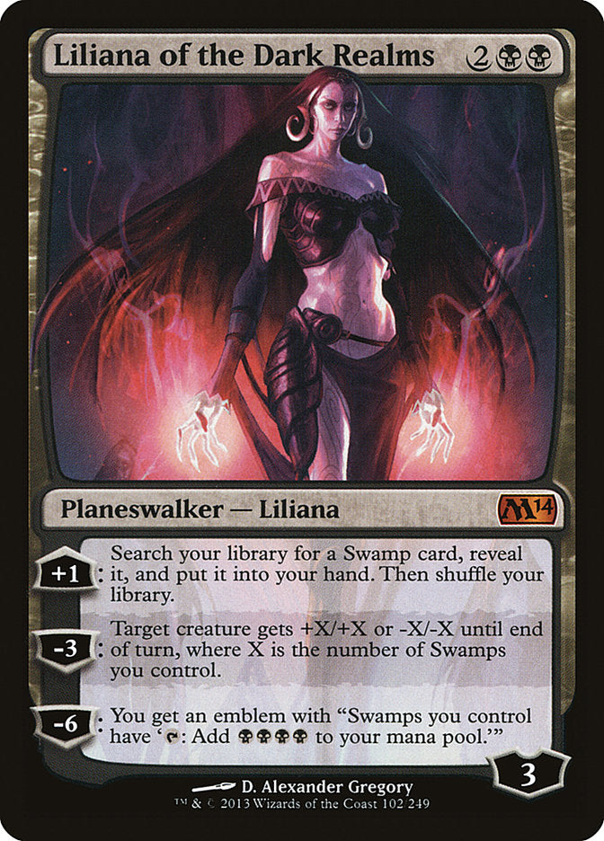 Liliana of the Dark Realms [Magic 2014] | Gate City Games LLC