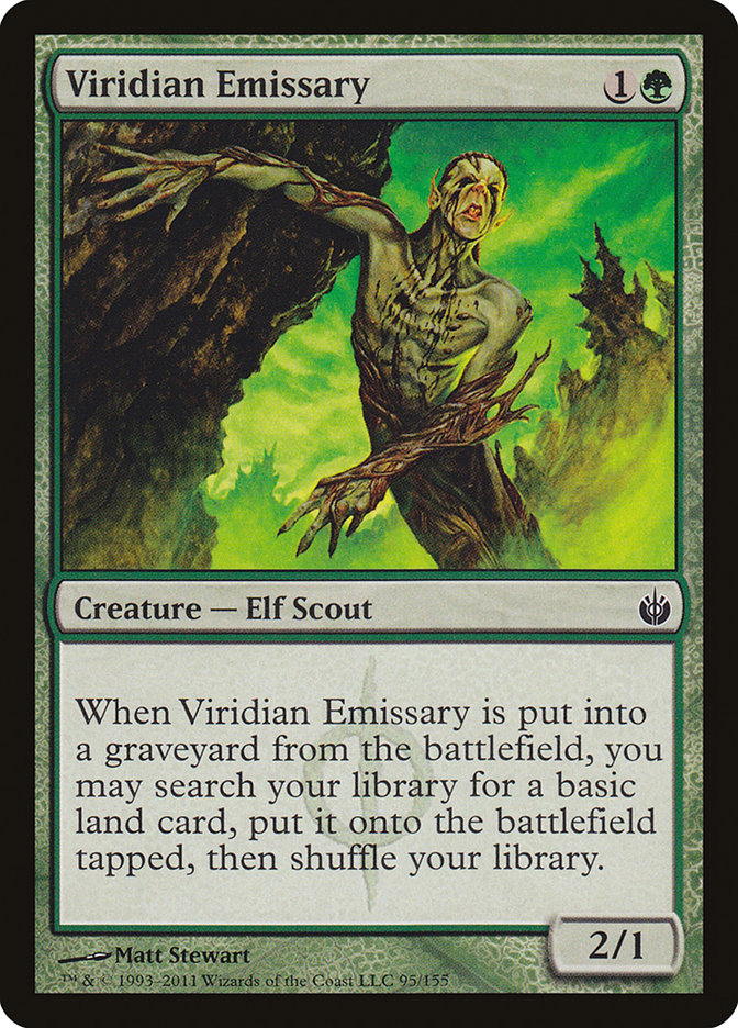 Viridian Emissary [Mirrodin Besieged] | Gate City Games LLC