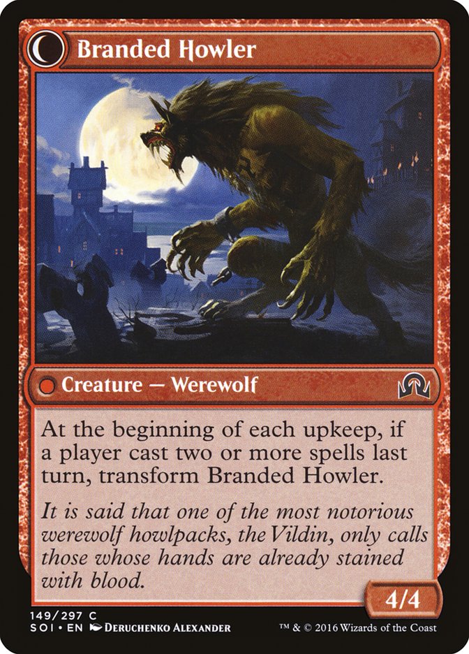 Convicted Killer // Branded Howler [Shadows over Innistrad] | Gate City Games LLC