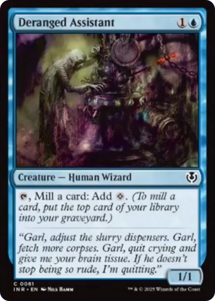 Deranged Assistant [Innistrad Remastered] | Gate City Games LLC