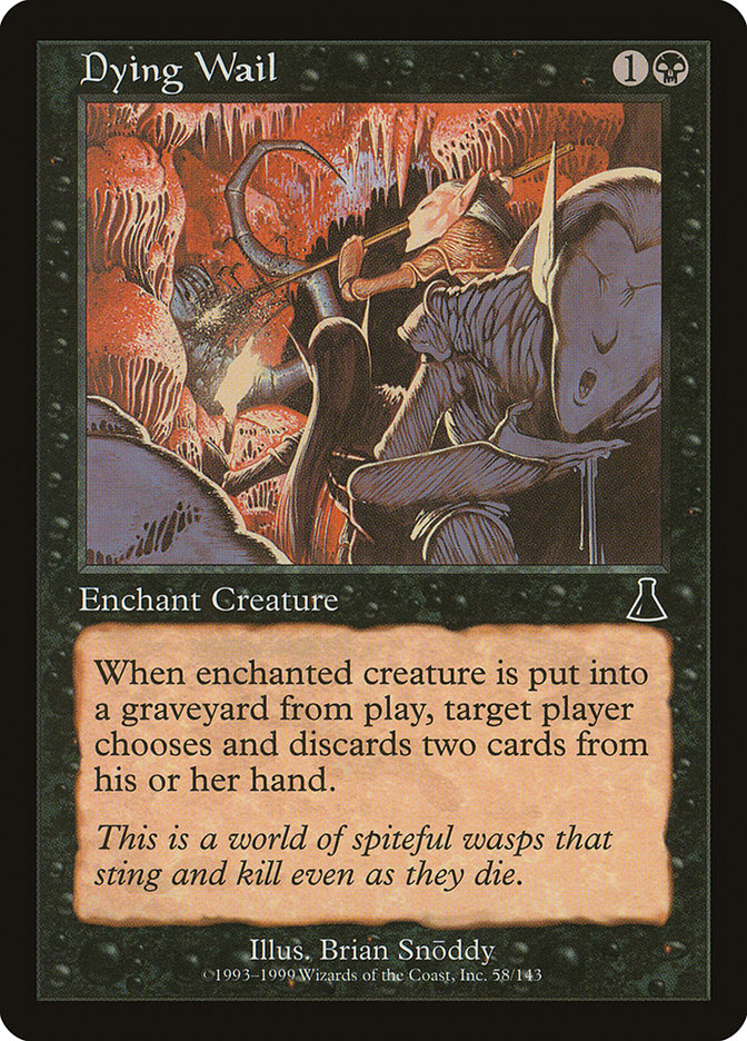 Dying Wail [Urza's Destiny] | Gate City Games LLC