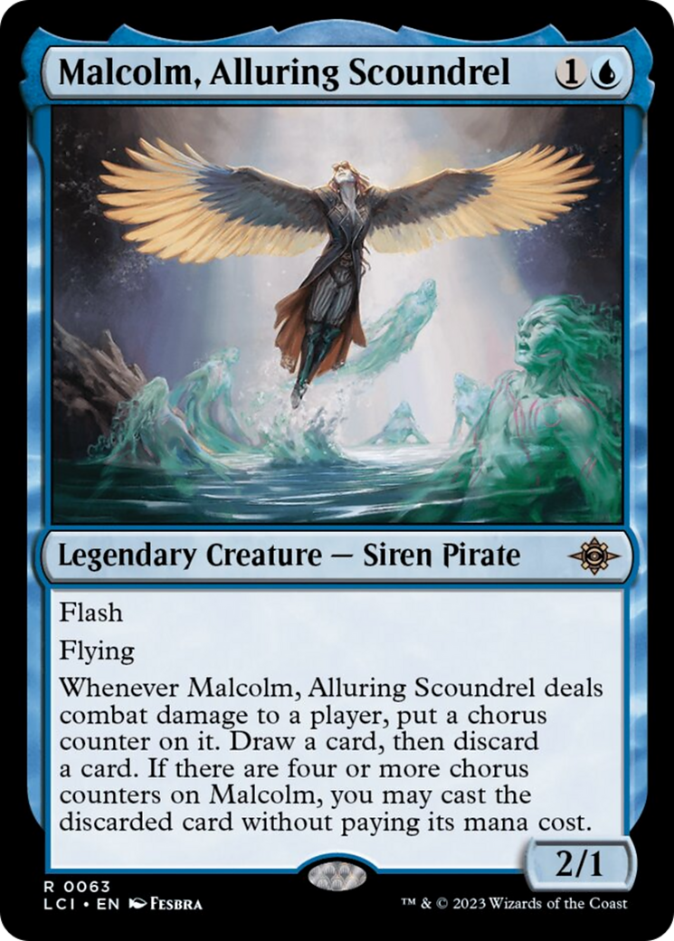 Malcolm, Alluring Scoundrel [The Lost Caverns of Ixalan] | Gate City Games LLC