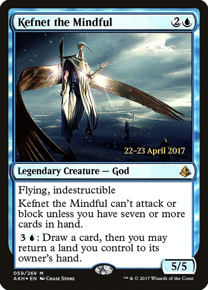 Kefnet the Mindful [Amonkhet Prerelease Promos] | Gate City Games LLC