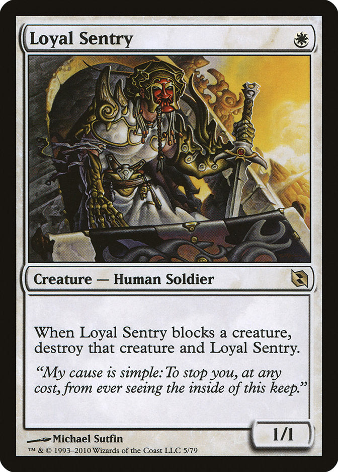 Loyal Sentry [Duel Decks: Elspeth vs. Tezzeret] | Gate City Games LLC