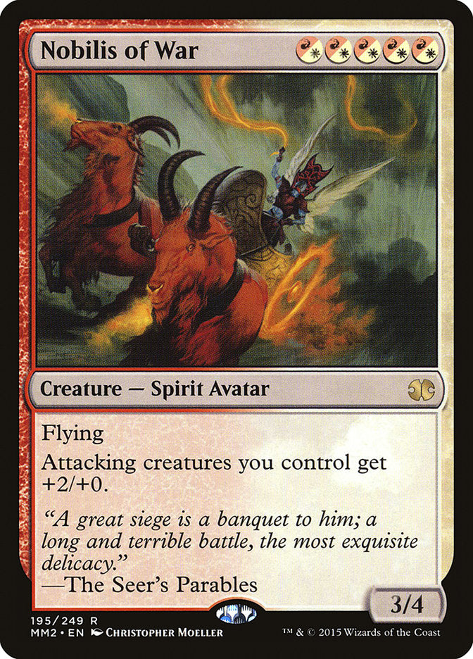 Nobilis of War [Modern Masters 2015] | Gate City Games LLC