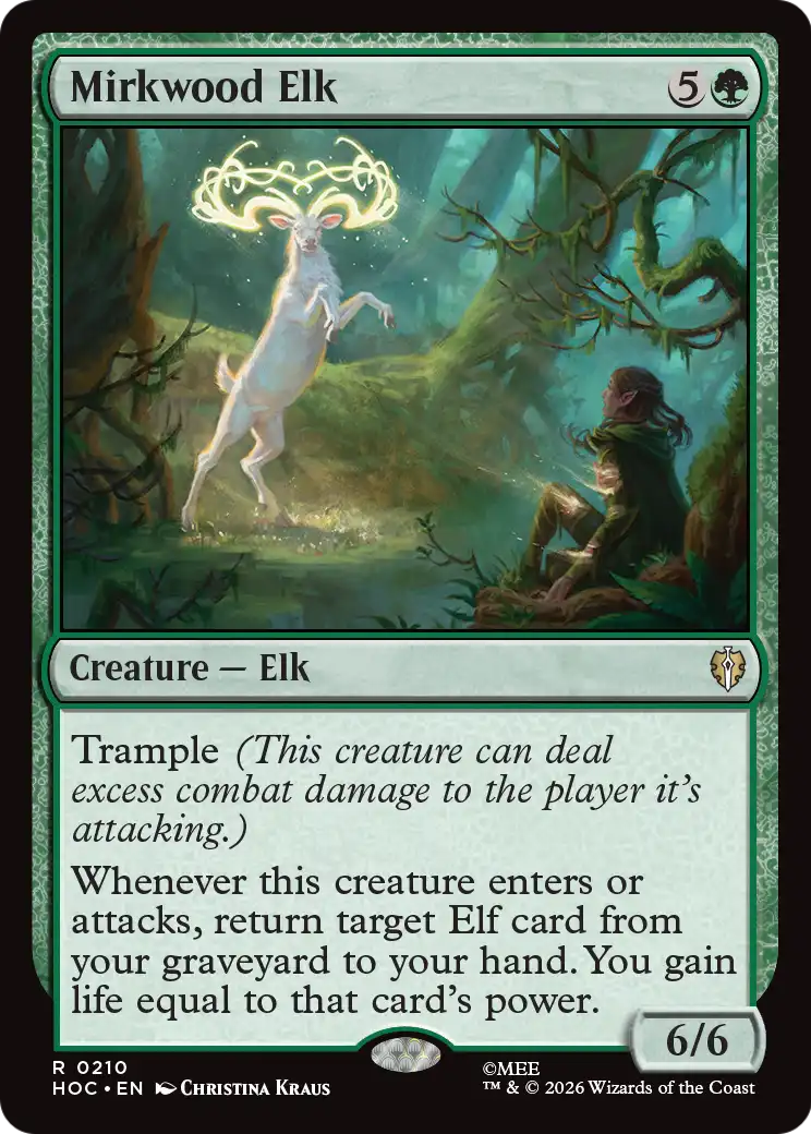 Mirkwood Elk [The Hobbit: Eternal-Legal] | Gate City Games LLC